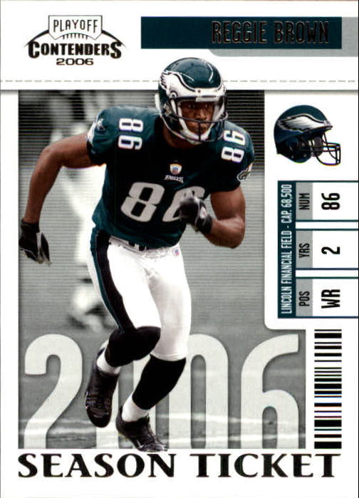 2006 Playoff Contenders #74 Reggie Brown