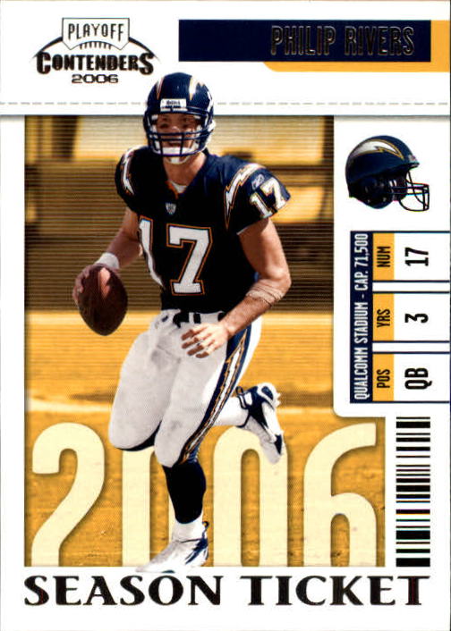 2006 Playoff Contenders #79 Philip Rivers