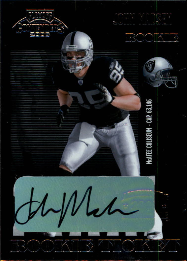 2006 Playoff Contenders #231 John Madsen AU RC