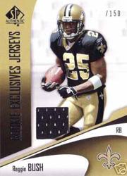 2006 SP Authentic Rookie Exclusives Jerseys #REJRB Reggie Bush