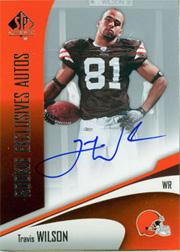 2006 SP Authentic Rookie Exclusives Autographs #REATW Travis Wilson