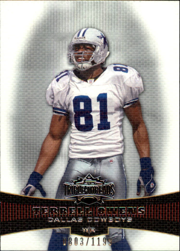 2006 Topps Triple Threads #5 Terrell Owens