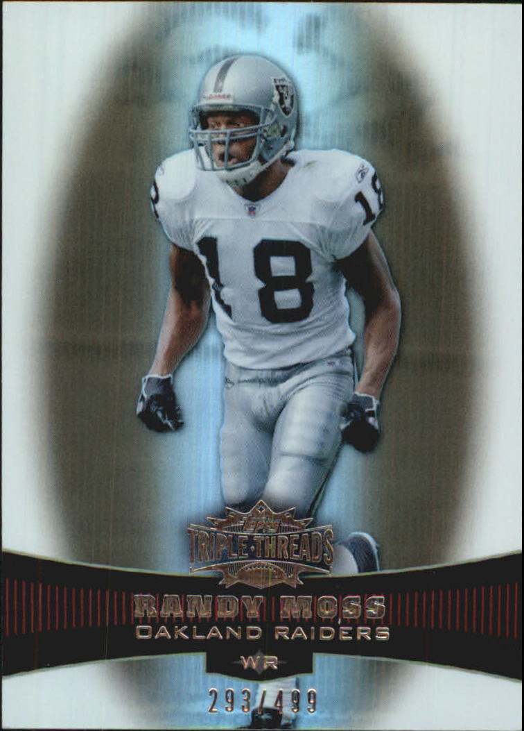 2006 Topps Triple Threads Sepia #3 Randy Moss
