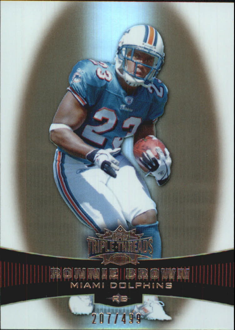 2006 Topps Triple Threads Sepia #37 Ronnie Brown