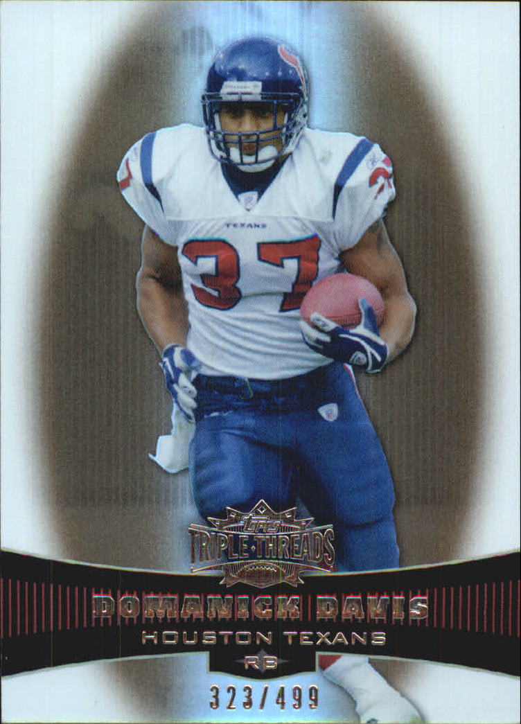 2006 Topps Triple Threads Sepia #62 Domanick Davis