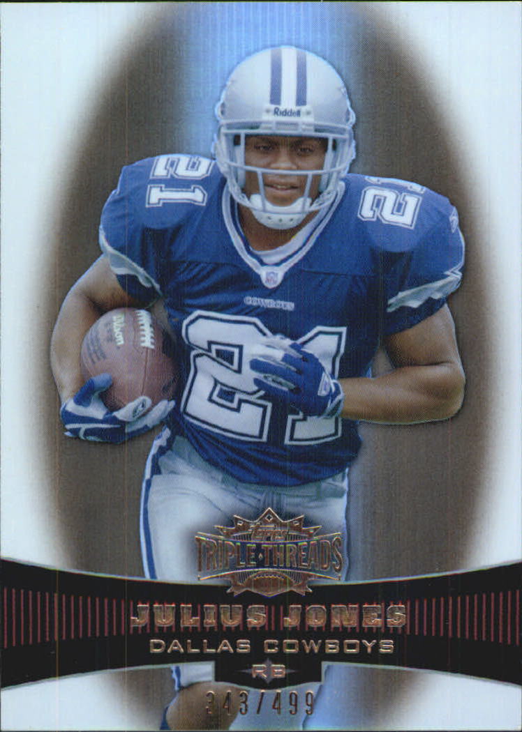 2006 Topps Triple Threads Sepia #84 Julius Jones