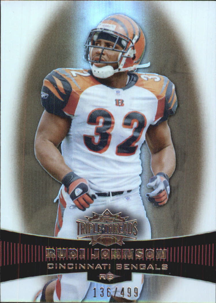 2006 Topps Triple Threads Sepia #98 Rudi Johnson