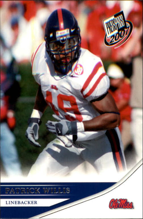 2007 Press Pass #50 Patrick Willis