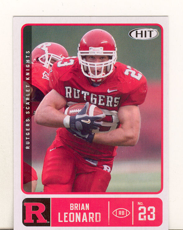 2007 SAGE HIT #46 Brian Leonard
