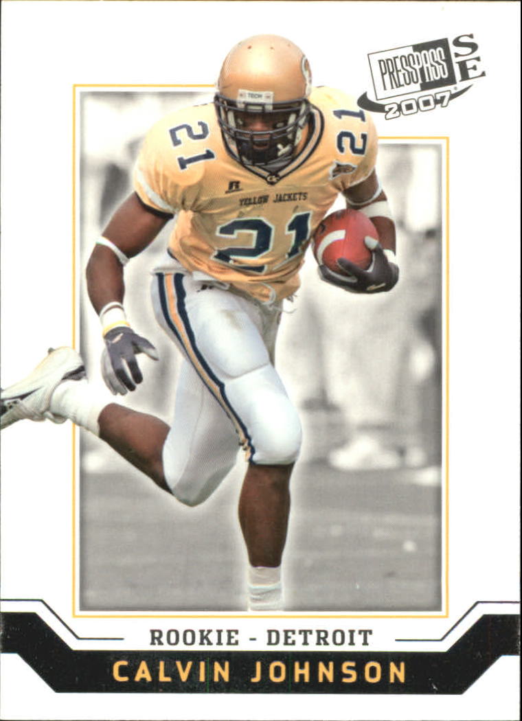2007 Press Pass SE #7 Calvin Johnson