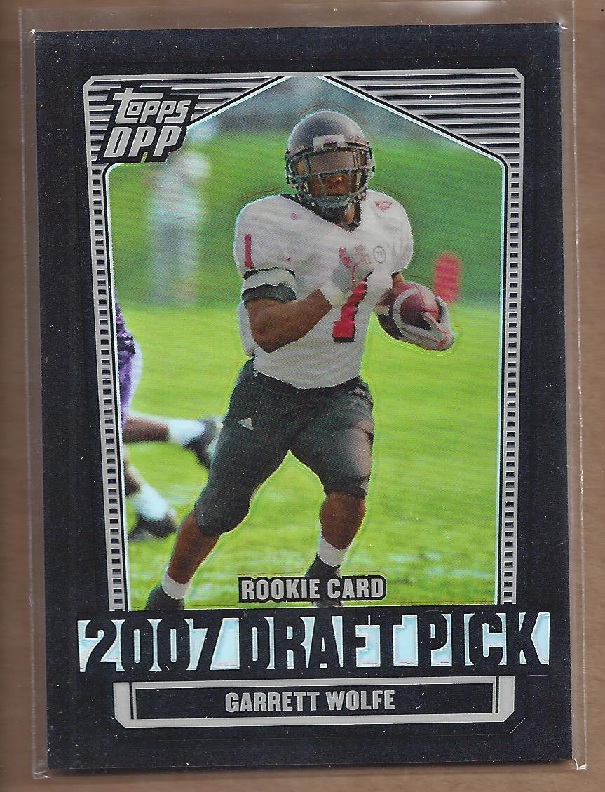2007 Topps Draft Picks and Prospects Chrome Black Refractors #113 Garrett Wolfe