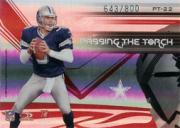 2007 Donruss Elite Passing the Torch Red #22 Troy Aikman/Tony Romo