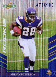 2007 Score Atomic #341 Adrian Peterson