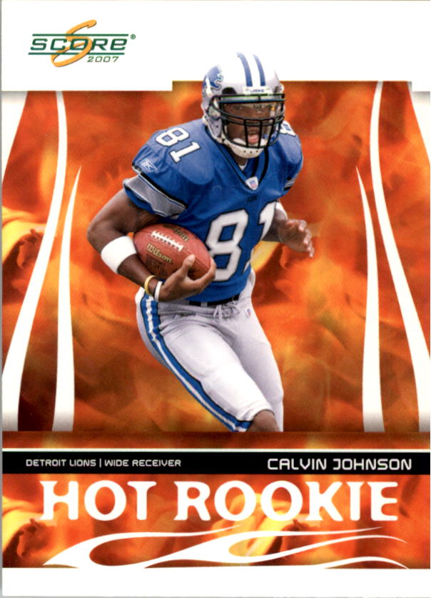 2007 Score Hot Rookies #5 Calvin Johnson