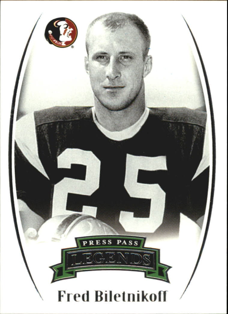 2007 Press Pass Legends #74 Fred Biletnikoff