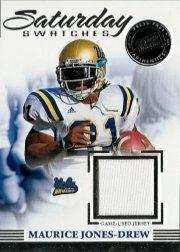 2007 Press Pass Legends Saturday Swatches Silver #SSMJD Maurice Jones-Drew