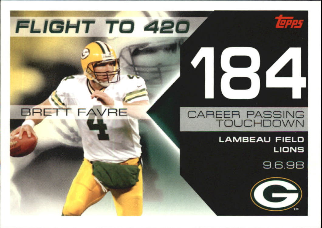 2007 Topps Brett Favre Collection #BF184 Brett Favre