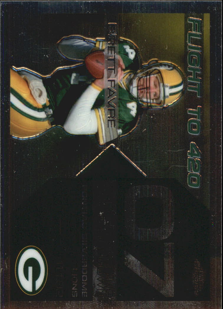 2007 Topps Chrome Brett Favre Collection #BF7 Brett Favre