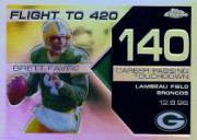 2007 Topps Chrome Brett Favre Collection Refractors #BF140 Brett Favre