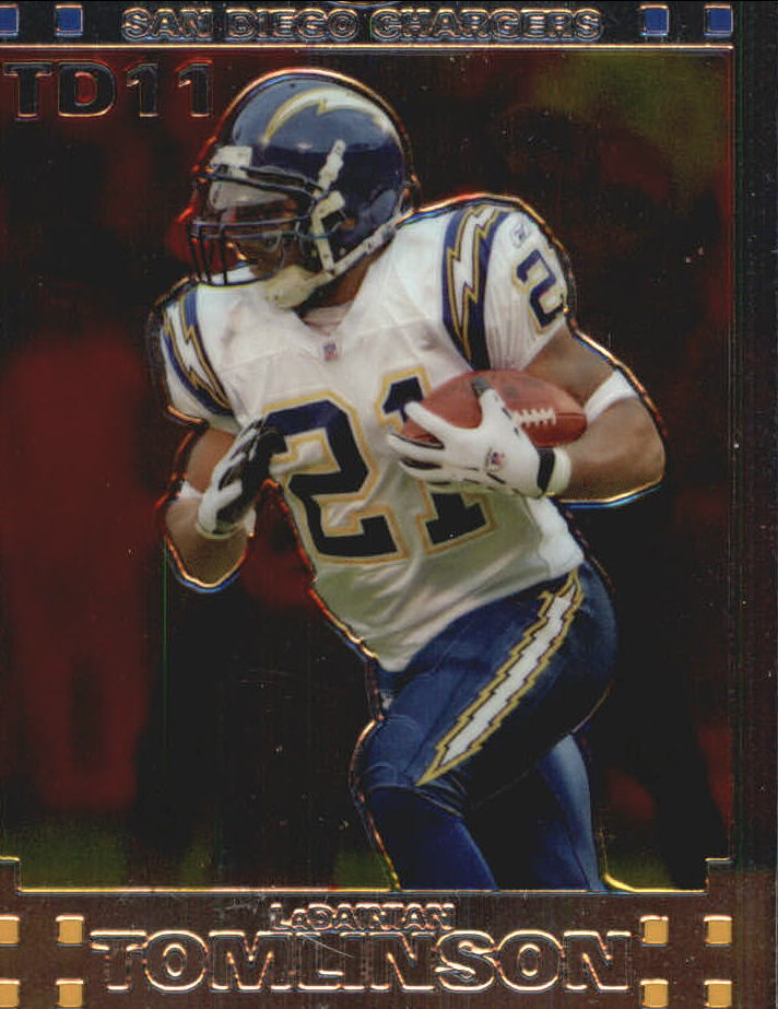2007 Topps Chrome LaDainian Tomlinson #LT11 LaDainian Tomlinson