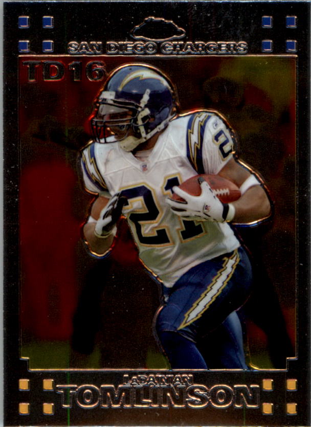2007 Topps Chrome LaDainian Tomlinson #LT16 LaDainian Tomlinson