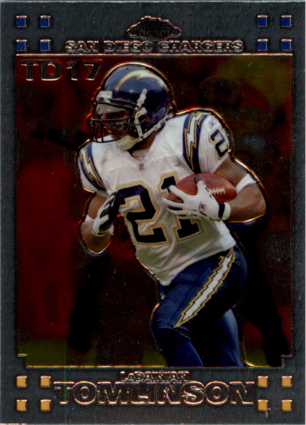 2007 Topps Chrome LaDainian Tomlinson #LT17 LaDainian Tomlinson
