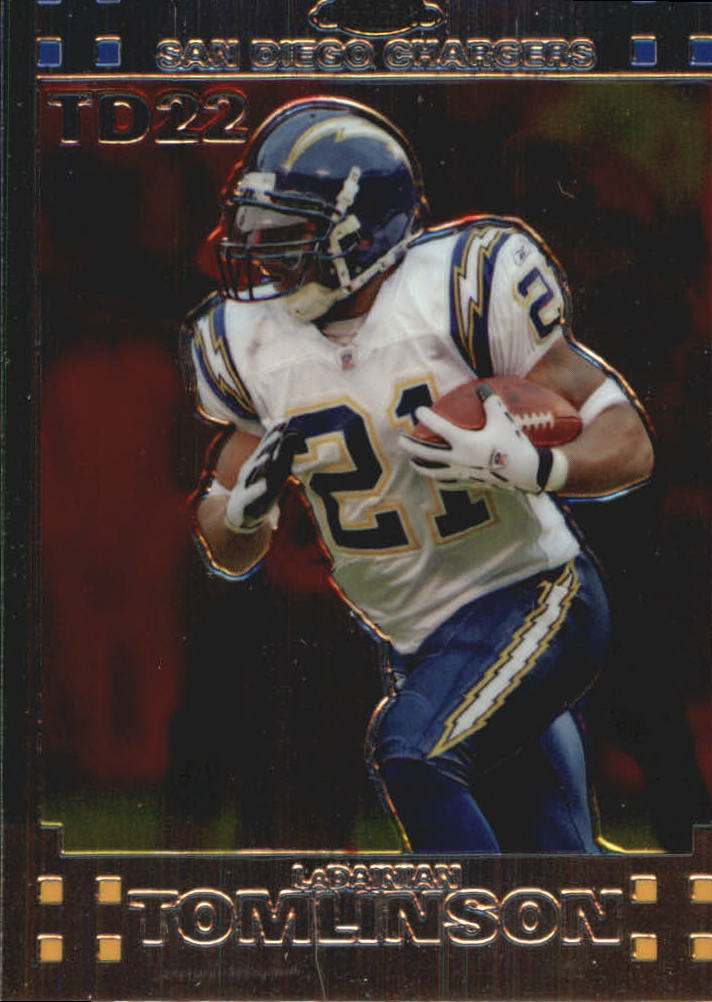 2007 Topps Chrome LaDainian Tomlinson #LT22 LaDainian Tomlinson