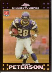 2007 Topps Chrome Refractors #TC181 Adrian Peterson