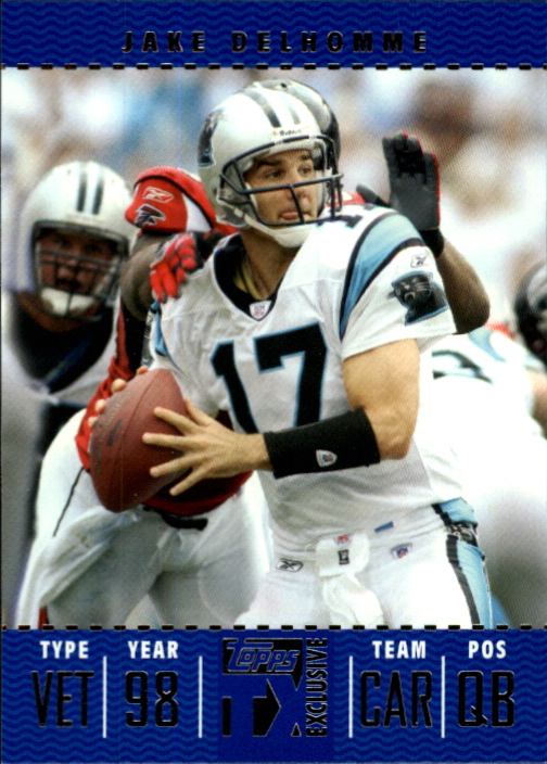 2007 Topps TX Exclusive #14 Jake Delhomme