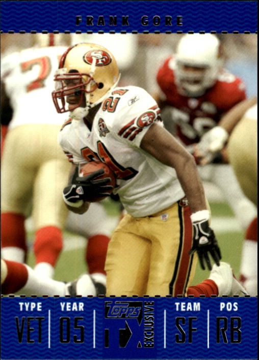 2007 Topps TX Exclusive #27 Frank Gore