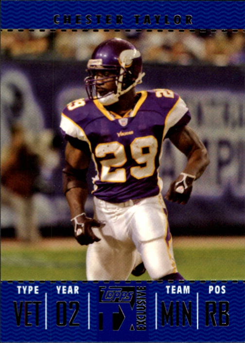 2007 Topps TX Exclusive #30 Chester Taylor