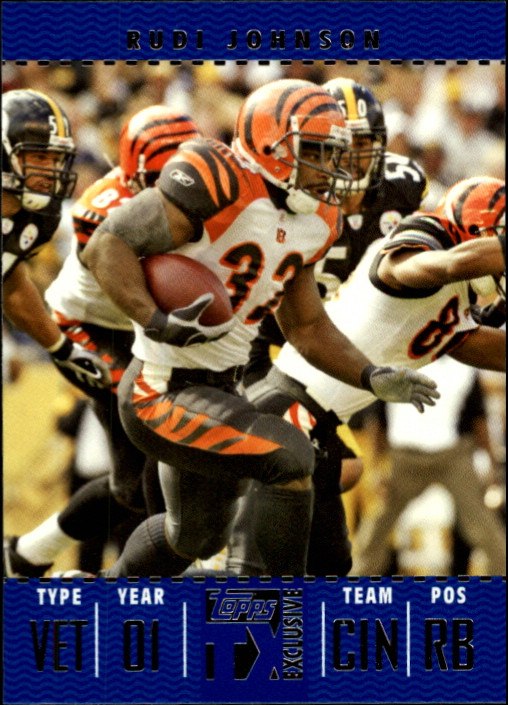 2007 Topps TX Exclusive #34 Rudi Johnson