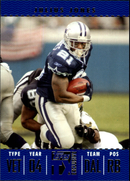 2007 Topps TX Exclusive #37 Julius Jones