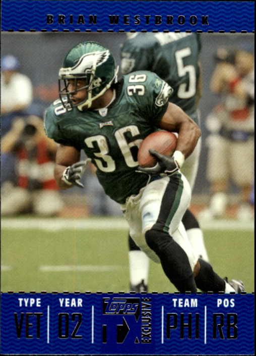 2007 Topps TX Exclusive #38 Brian Westbrook