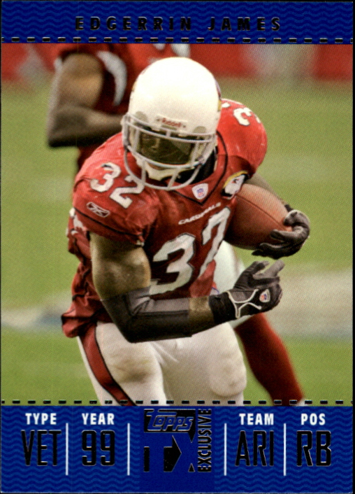 2007 Topps TX Exclusive #43 Edgerrin James