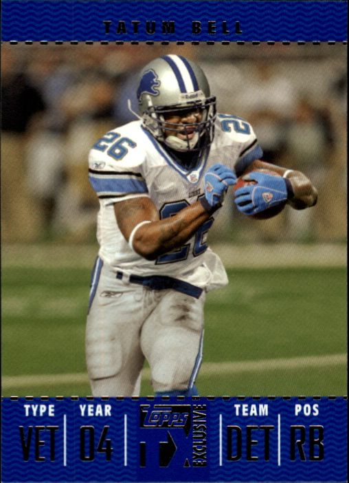 2007 Topps TX Exclusive #47 Tatum Bell