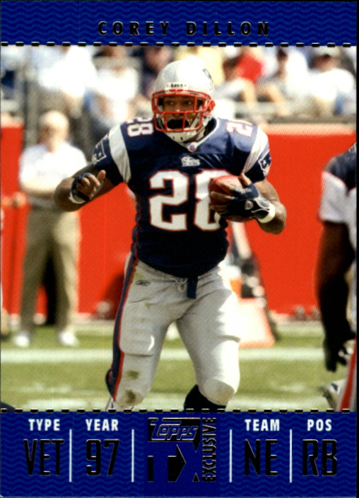 2007 Topps TX Exclusive #50 Corey Dillon