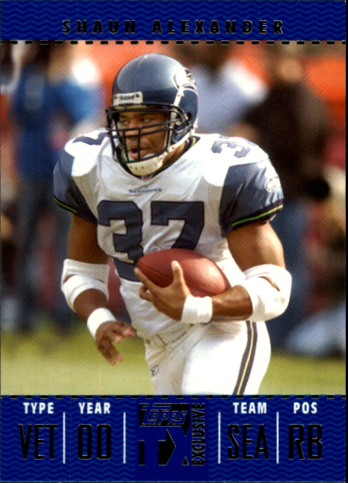 2007 Topps TX Exclusive #52 Shaun Alexander