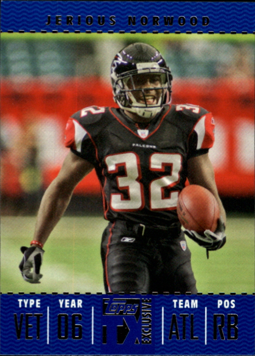 2007 Topps TX Exclusive #55 Jerious Norwood