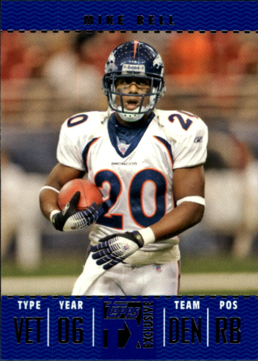 2007 Topps TX Exclusive #56 Mike Bell