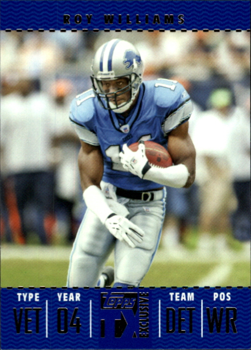 2007 Topps TX Exclusive #59 Roy Williams WR
