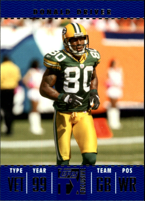 2007 Topps TX Exclusive #63 Donald Driver