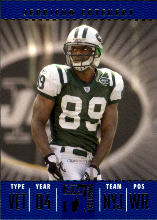 2007 Topps TX Exclusive #77 Jerricho Cotchery