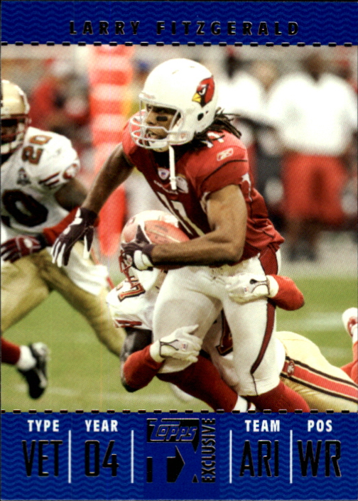 2007 Topps TX Exclusive #82 Larry Fitzgerald
