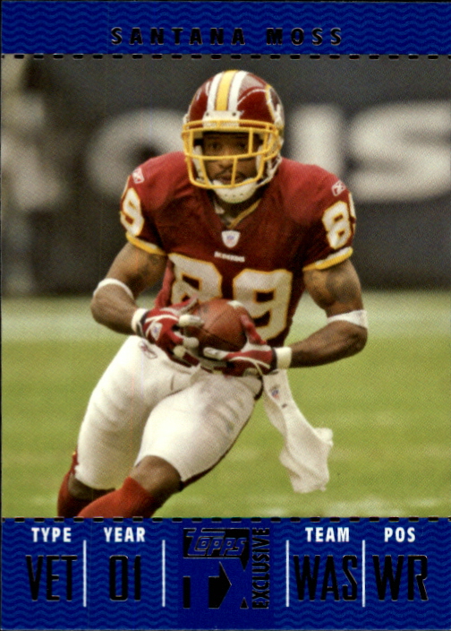 2007 Topps TX Exclusive #88 Santana Moss