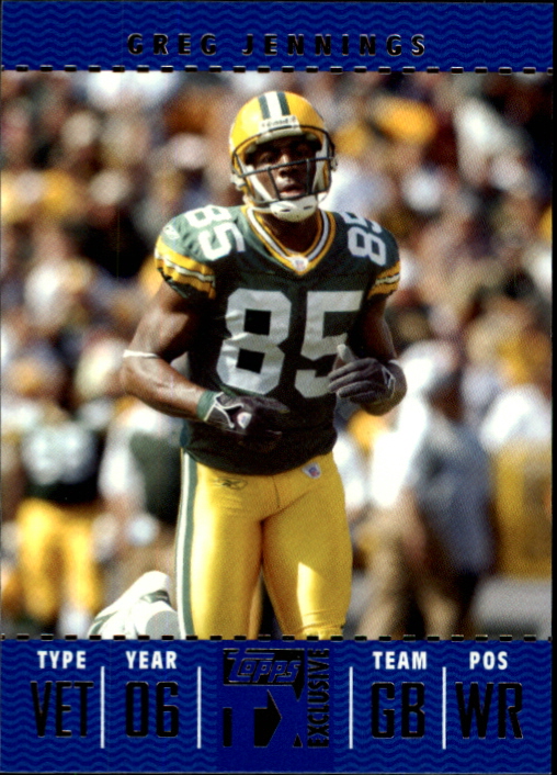 2007 Topps TX Exclusive #92 Greg Jennings