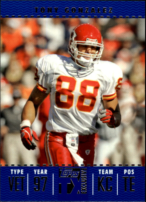 2007 Topps TX Exclusive #96 Tony Gonzalez