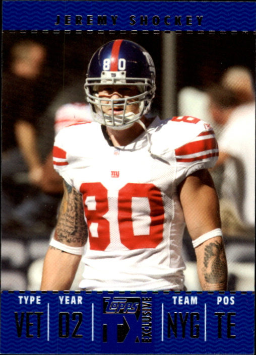 2007 Topps TX Exclusive #100 Jeremy Shockey