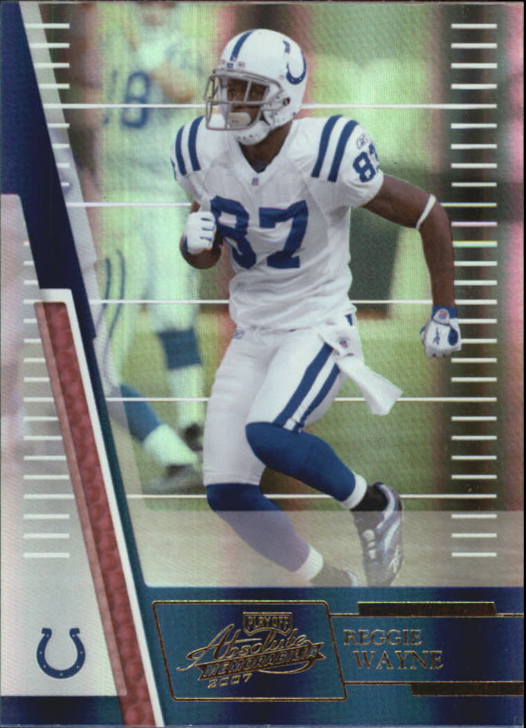 2007 Absolute Memorabilia #123 Reggie Wayne