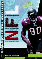 2007 Absolute Memorabilia #254 Gaines Adams RPM RC